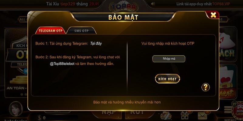 Bảo mật thông tin tài khoản của bet thủ và không chia sẻ mật khẩu