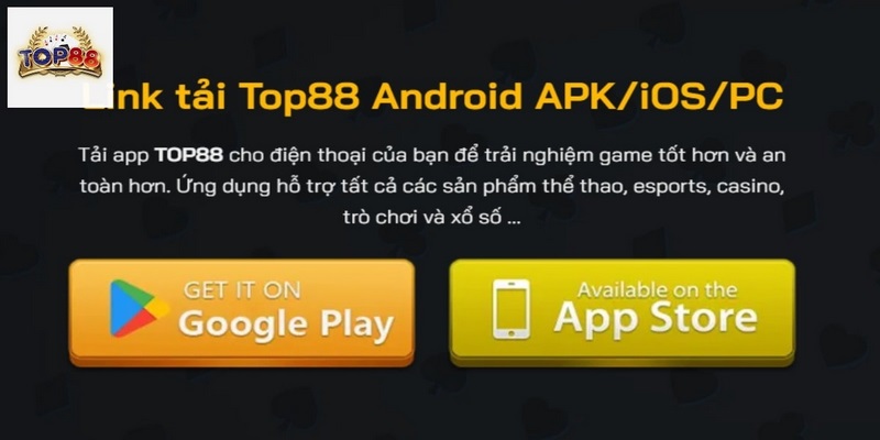 Cài đặt ứng dụng TOP88 trên thiết bị IOS siêu nhanh